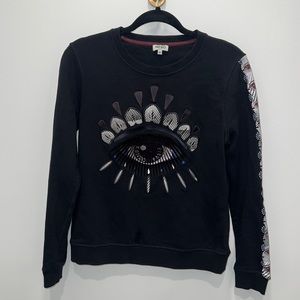 KENZO Evil Eye Embroidered Sweatshirt 👁️💖